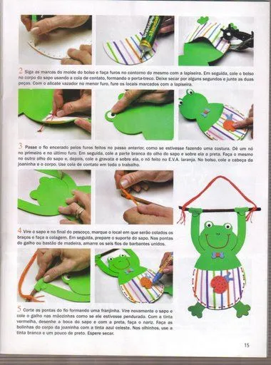 Portalapices en foamy para niños :