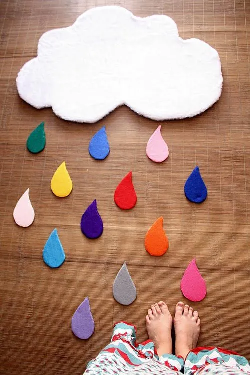 Móvil nube para dormitorios de bebés | Decoideas.Net Móvil nube para dormitorios de bebés | Decoideas.Net