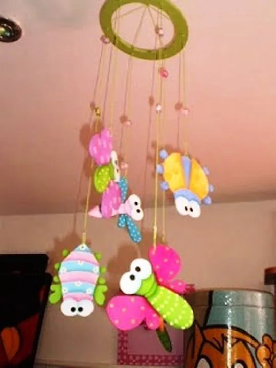 Moviles infantiles para colgar en fomi - Imagui
