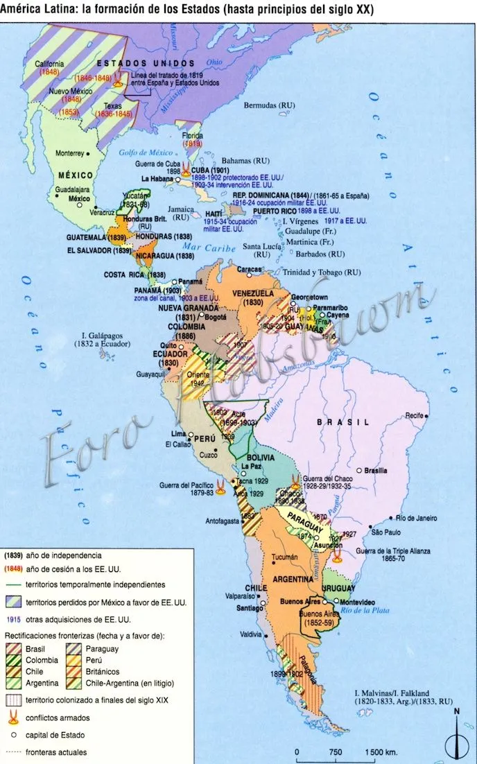 América Latina y la formación de nuevos Estados | La Era de Hobsbawm América Latina y la formación de nuevos Estados | La Era de Hobsbawm