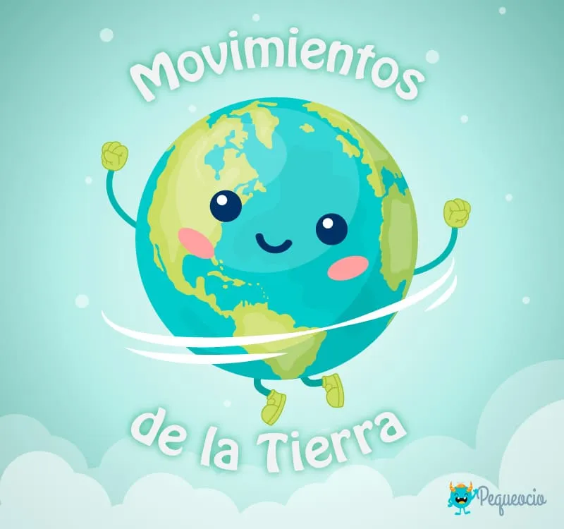 Movimientos de la Tierra: ¿sabías que son cinco? - Pequeocio Movimientos de la Tierra: ¿sabías que son cinco? - Pequeocio