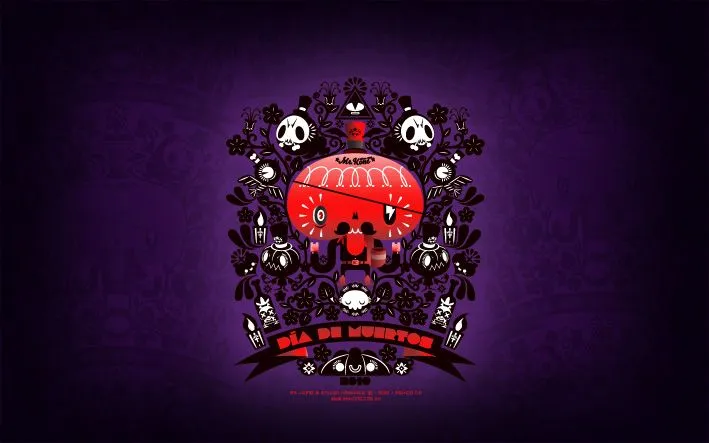 Mr. Kone: Día de Muertos 2010-Wallpaper+Mr. Kone Mr. Kone: Día de Muertos 2010-Wallpaper+Mr. Kone
