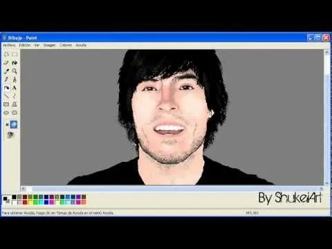 MS Paint: Dibujando a HolaSoyGerman - YouTube