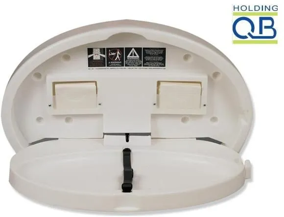 Mudador para bebé oval horizontal| Pasticos QB