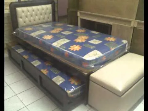 MUEBLERIA ANGELA CAMAS CANGURO - YouTube