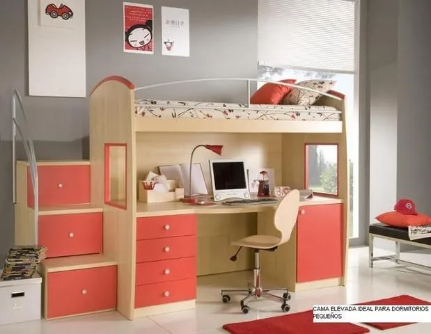 Camarotes on Pinterest | Childs Bedroom, Ideas Para and Triple Bunk