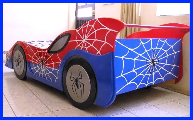 MUEBLES DECORATIBA ADOLFO IBARRA V.: CAMA PARA NIÑO, MODELO CARRO.