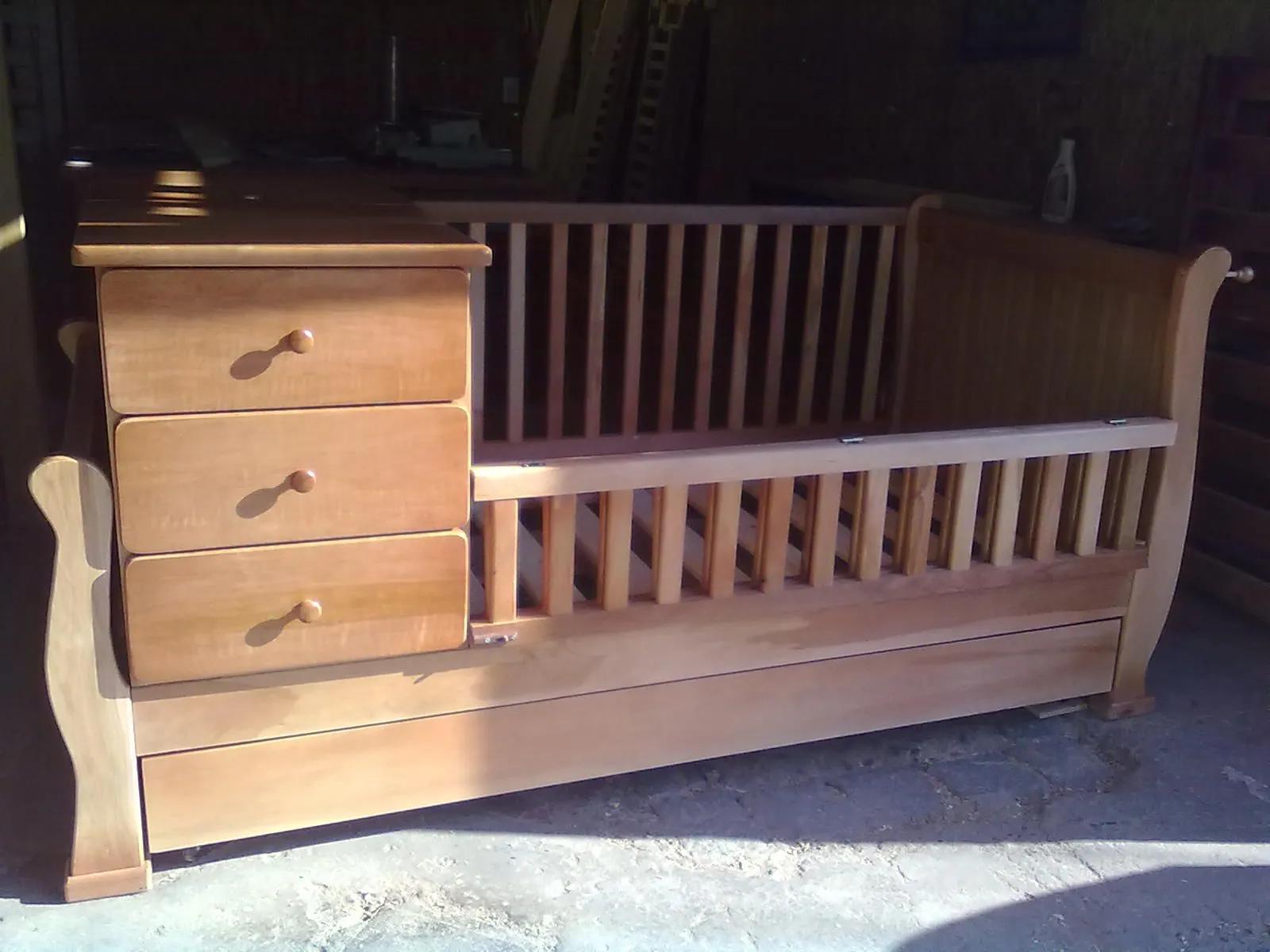 Muebles Kotue": Cuna Cuja Múltiple con Nido Muebles Kotue": Cuna Cuja Múltiple con Nido