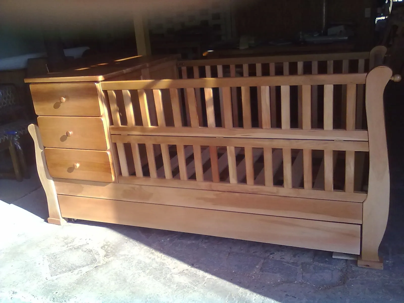 Muebles Kotue": Cuna Cuja Múltiple con Nido Muebles Kotue": Cuna Cuja Múltiple con Nido