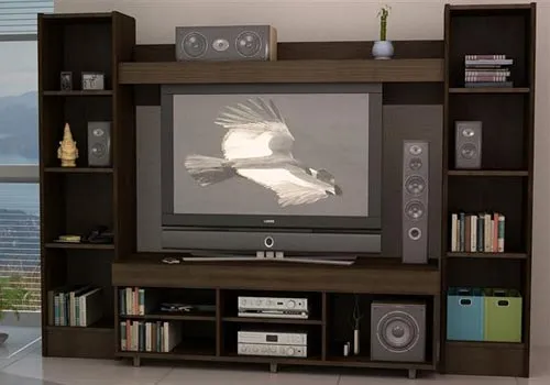 Muebles de melamina y madera plano de mueble para tv ,audio y ... Muebles de melamina y madera plano de mueble para tv ,audio y ...