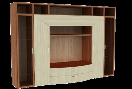 Muebles de melamina y madera plano de mueble para tv ,audio y ... Muebles de melamina y madera plano de mueble para tv ,audio y ...