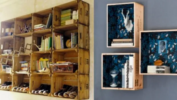 Cómo hacer muebles reciclados: mesa baja y estantería con palets ... Cómo hacer muebles reciclados: mesa baja y estantería con palets ...