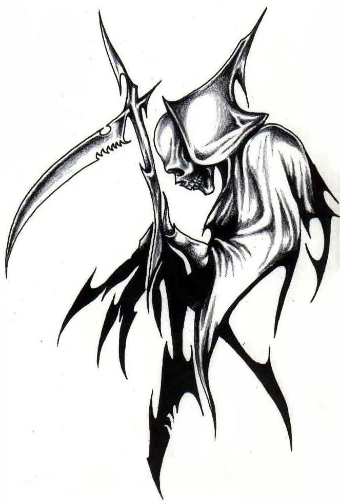 La muerte dibujo - Imagui