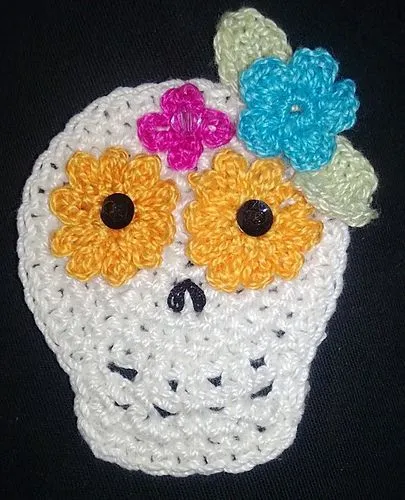 Para el día de muertos unos bonitos distintivos a ganchillo. Dead ... Para el día de muertos unos bonitos distintivos a ganchillo. Dead ...