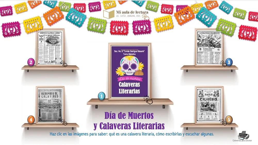 Día de Muertos y Calaveras Literarias