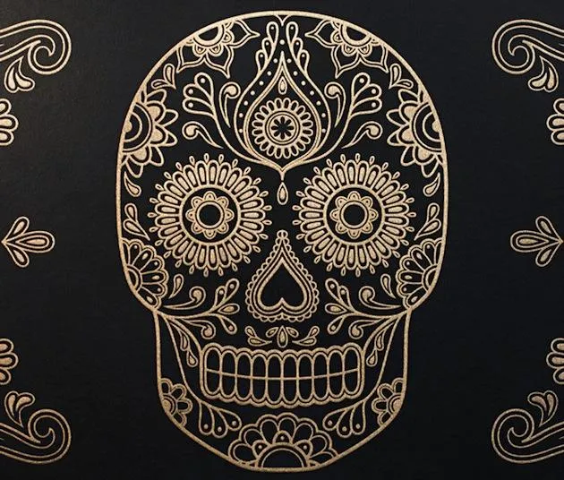 Día de muertos: Calaveras en la pared - Paperblog