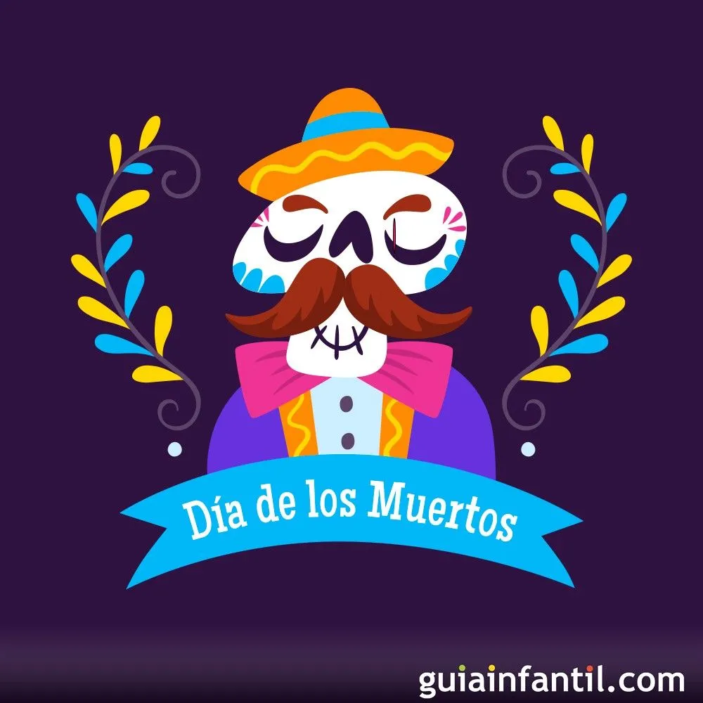 Día de Muertos - Calaveritas con el nombre Santiago muy chistosas para niños Día de Muertos - Calaveritas con el nombre Santiago muy chistosas para niños