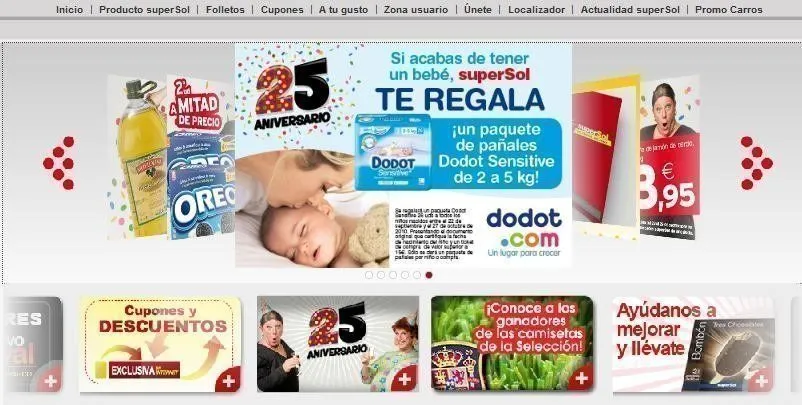 Muestra Gratis de Pañales DODOT de Supersol | Regalos y Muestras ...