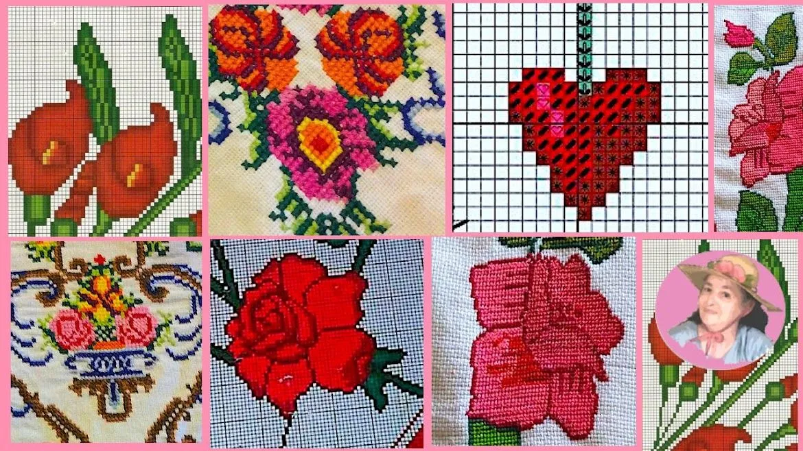 Muestras y patrones en punto de cruz #922 - La Abuelita de las Costuras Muestras y patrones en punto de cruz #922 - La Abuelita de las Costuras