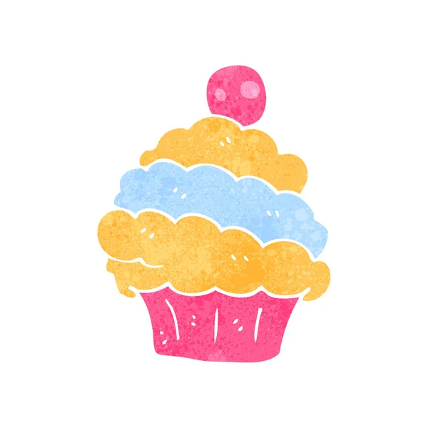 Muffin de dibujos animados retro — Vector stock © lineartestpilot ...
