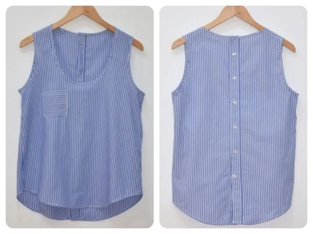 Como hacer camisa para mujer - Imagui