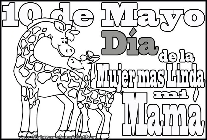 El dia de la mujer para colorear - Imagui