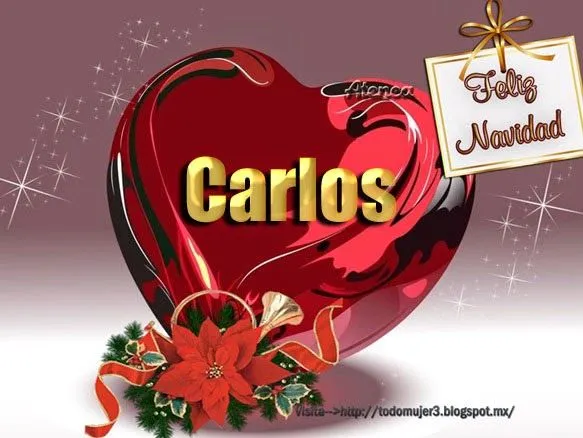 Todo Mujer: CORAZONES DE NAVIDAD CON NOMBRES A-F Todo Mujer: CORAZONES DE NAVIDAD CON NOMBRES A-F