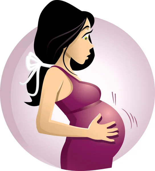Mujer embarazada — Vector stock © nicoletaionescu #26202067 Mujer embarazada — Vector stock © nicoletaionescu #26202067