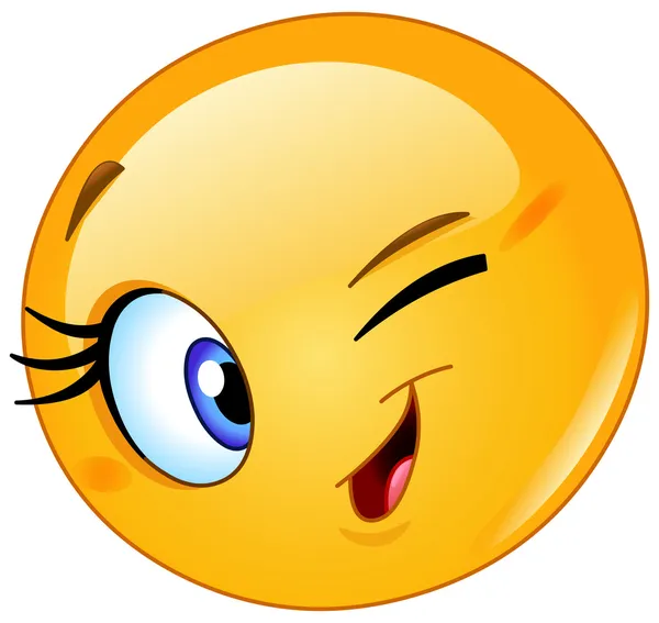 mujer emoticono guiñando un ojo — Vector stock © yayayoyo #47000523 mujer emoticono guiñando un ojo — Vector stock © yayayoyo #47000523