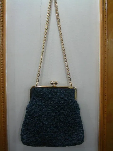 Para mujer de moda de la mano de ganchillo rafia de hombro de la ...