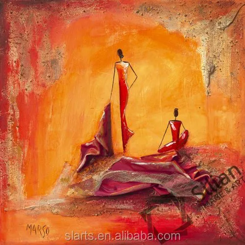 Mujeres africanas pintura al óleo abstracta-Pintura y Caligrafía ... Mujeres africanas pintura al óleo abstracta-Pintura y Caligrafía ...