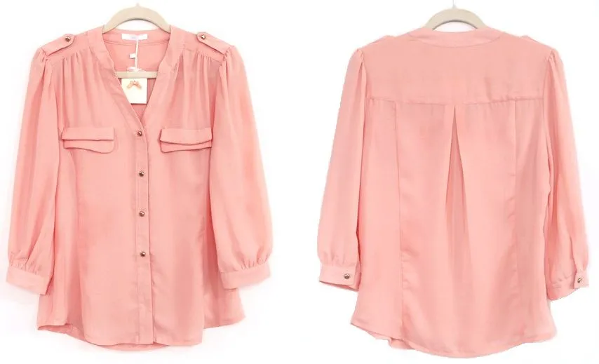 Mujeres y alfileres: Camisas de gasa 2013