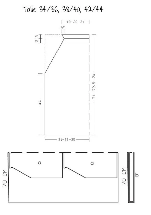 Mujeres y alfileres: Blusa de gasa sencilla