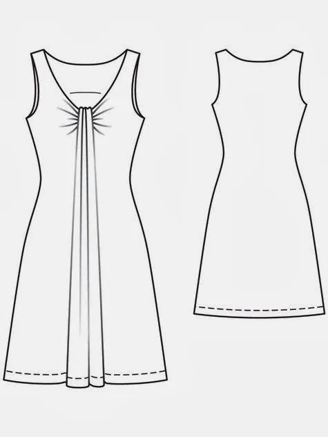 Mujeres y alfileres: Moldes para imprimir de remera y vestido de ... Mujeres y alfileres: Moldes para imprimir de remera y vestido de ...