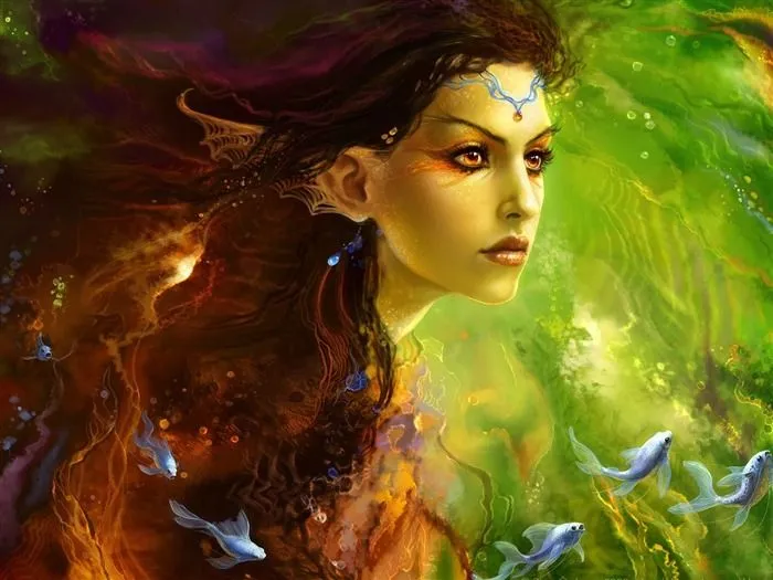 Hermosas mujeres fondos de escritorio de fantasía ilustrador #25 ...