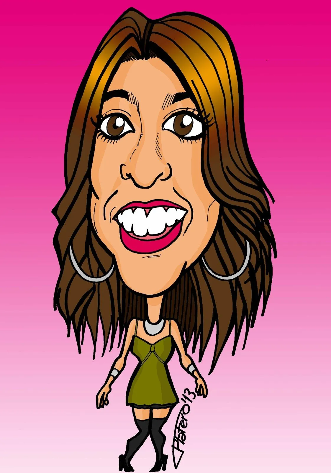 Mujeres en caricatura - Imagui