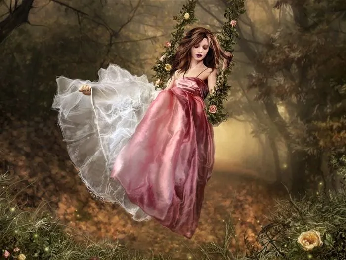 Hermosas mujeres fondos de escritorio de fantasía ilustrador #11 ...