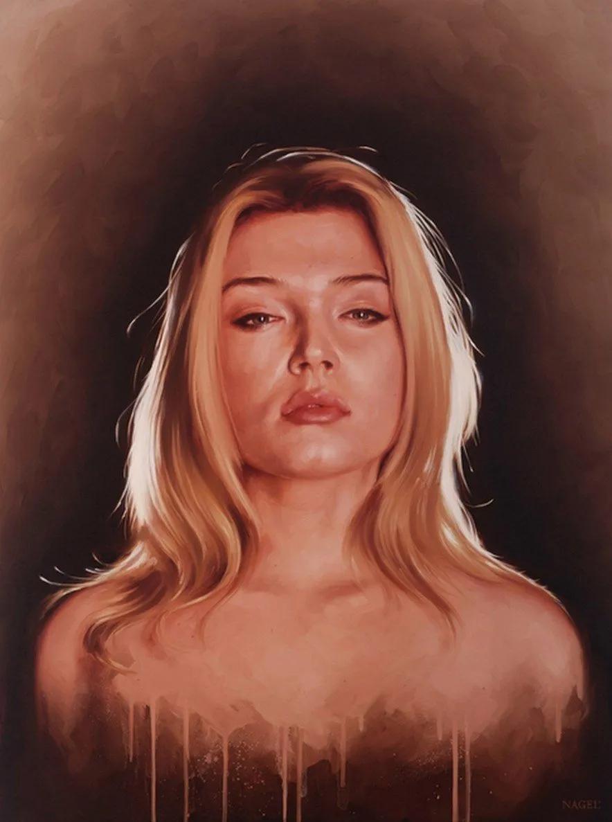 Mujeres Rostros Bellos en la Pintura al Óleo, Aaron Nagel, 1980 ... Mujeres Rostros Bellos en la Pintura al Óleo, Aaron Nagel, 1980 ...