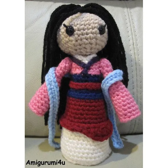 Mulan Disney Princess Handmade Amigurumi Crochet Doll | Flickr ... Mulan Disney Princess Handmade Amigurumi Crochet Doll | Flickr ...