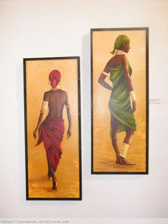 las mulatas Carmen Ortega - Artelista.com