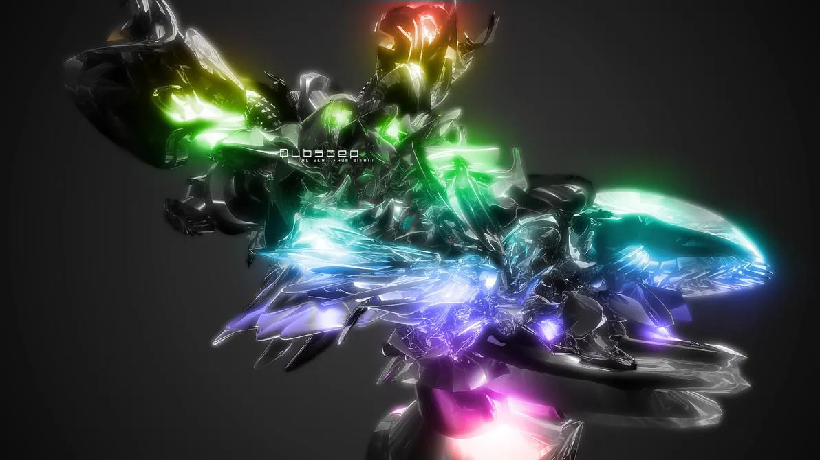 Multicolored Dubstep Wallpaper by *KillerPagan on deviantART