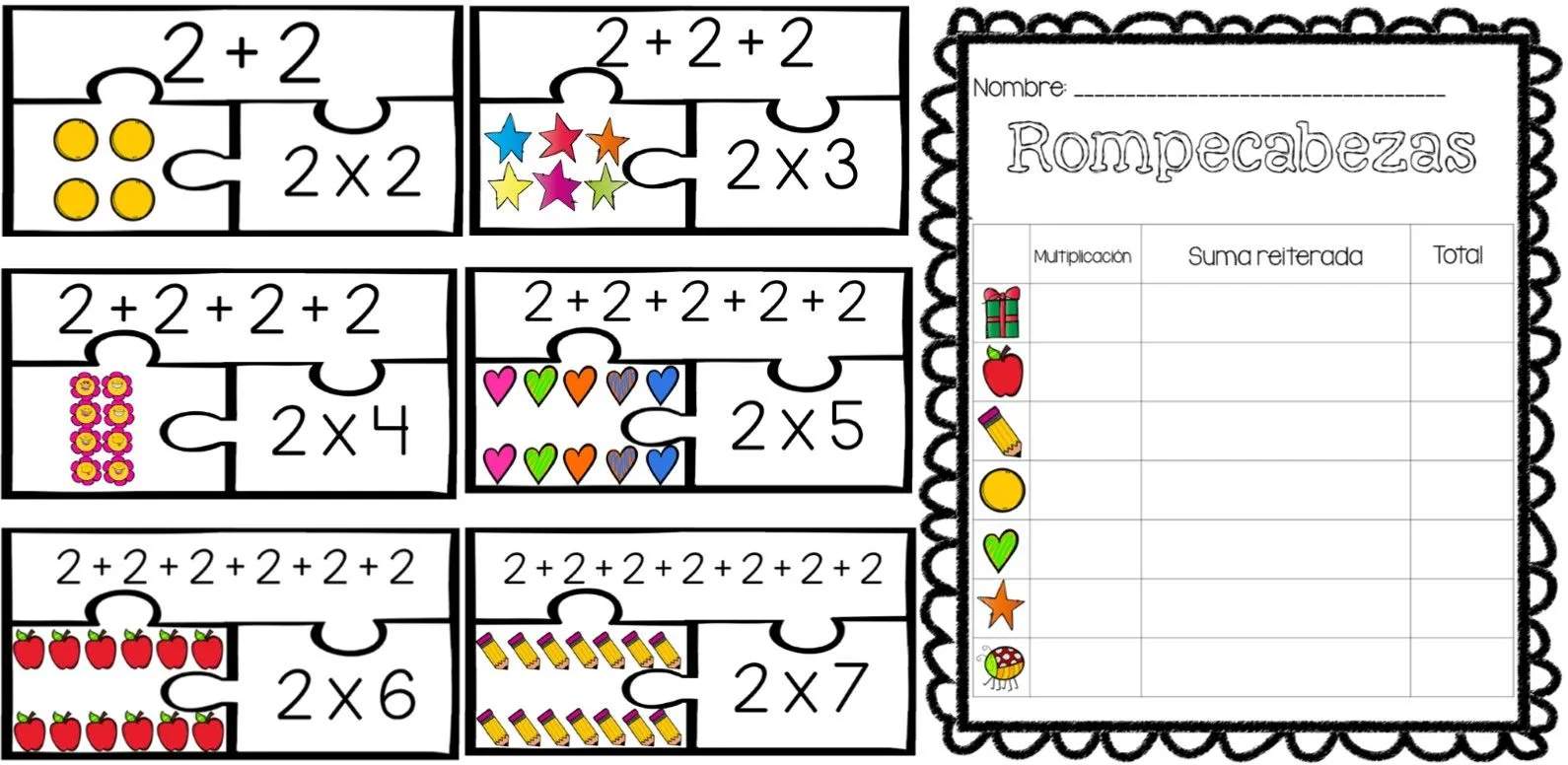 Multiplicaciones | Educación Primaria - Part 6 Multiplicaciones | Educación Primaria - Part 6