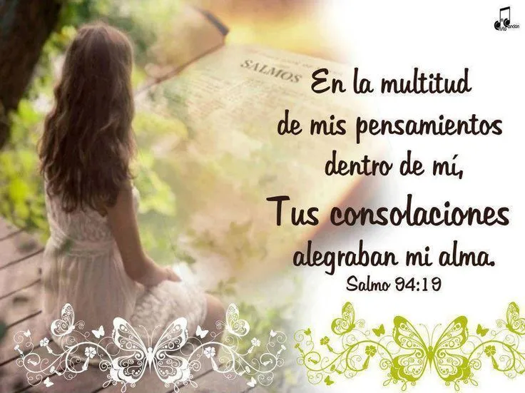 En la multitud de mis pensamientos dentro de mi, tus consolaciones ... En la multitud de mis pensamientos dentro de mi, tus consolaciones ...