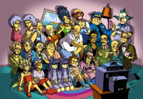 Mundo 7: muchos dibujos animados version japonesa