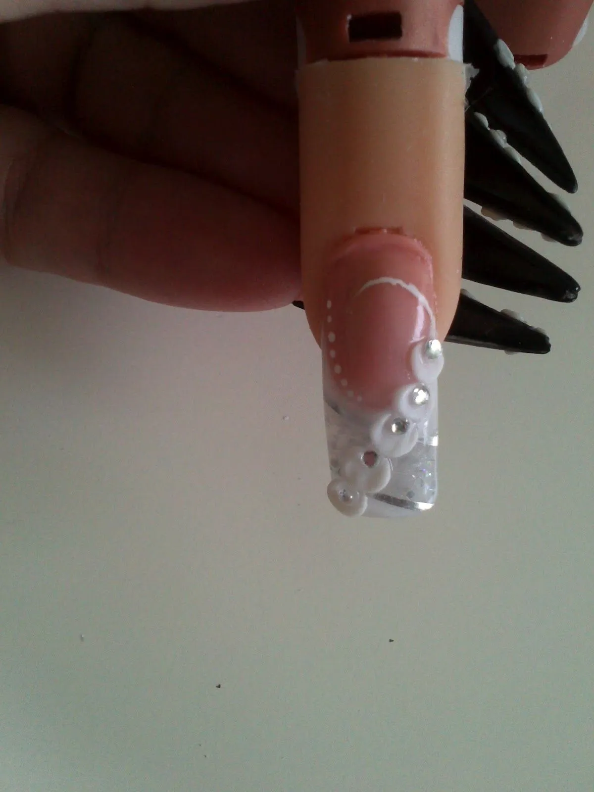 EL MUNDO DE ANGIE NAILS::.: **Uñas para novia** EL MUNDO DE ANGIE NAILS::.: **Uñas para novia**