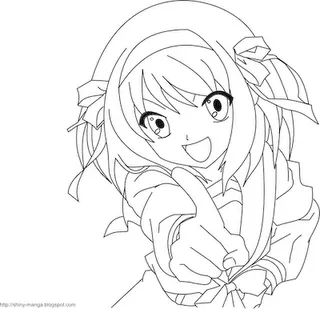 MUNDO DEL ANIME: ALGUNOS DIBUJOS PARA COLOREAR MUNDO DEL ANIME: ALGUNOS DIBUJOS PARA COLOREAR