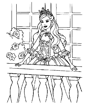 Mi mundo Barbie: Barbie para colorear