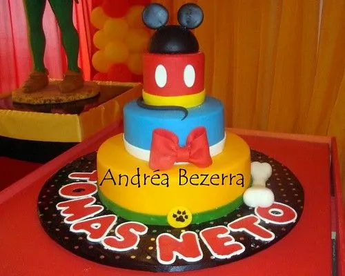 O mundo dos bolos: Mickey Mouse
