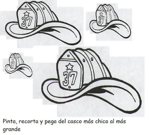 EL MUNDO DE LOS BOMBEROS EN PASATIEMPOS Y FICHAS PARA PINTAR ...
