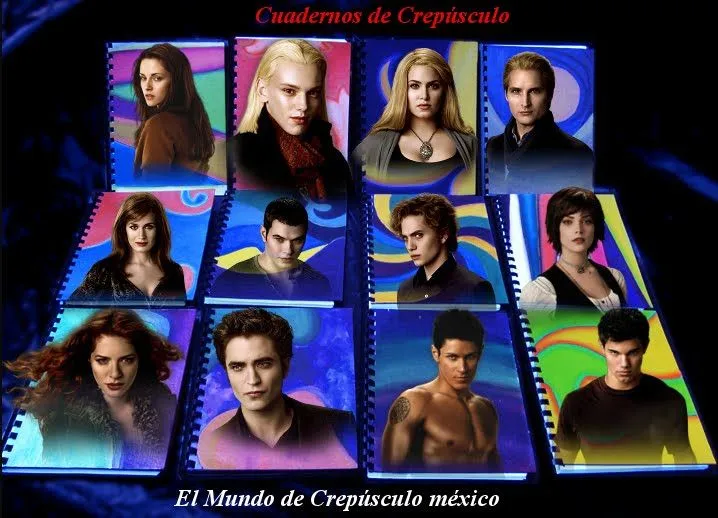 El Mundo de Crepusculo México: Regreso a clases con libretas de ... El Mundo de Crepusculo México: Regreso a clases con libretas de ...